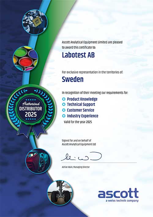 Ascott certificate